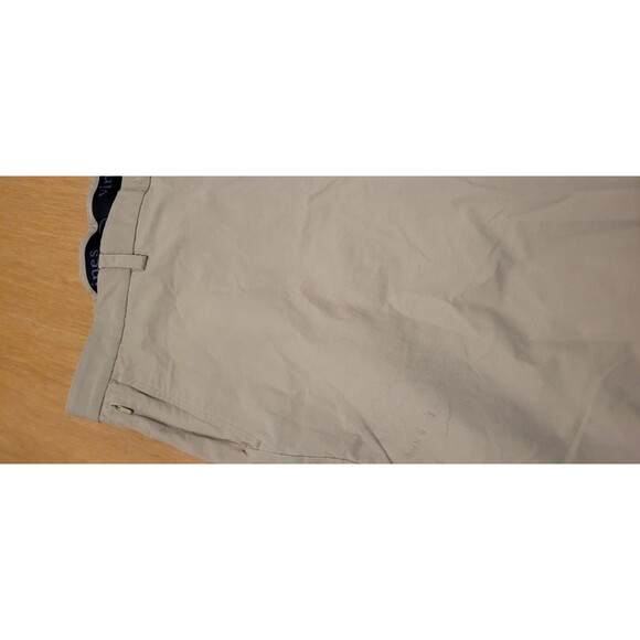 Vineyard Vines Pants Men’s On The Go OTG Stretch Golf Preppy Size 35x30 Tan FLAW - Picture 5 of 16